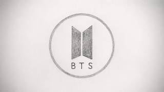 BTS Logo SketchDrawingEasyStep byStepBTSLogo Art Tutorial | KpopArmy MustWatchSatisfyingDrawingVideo