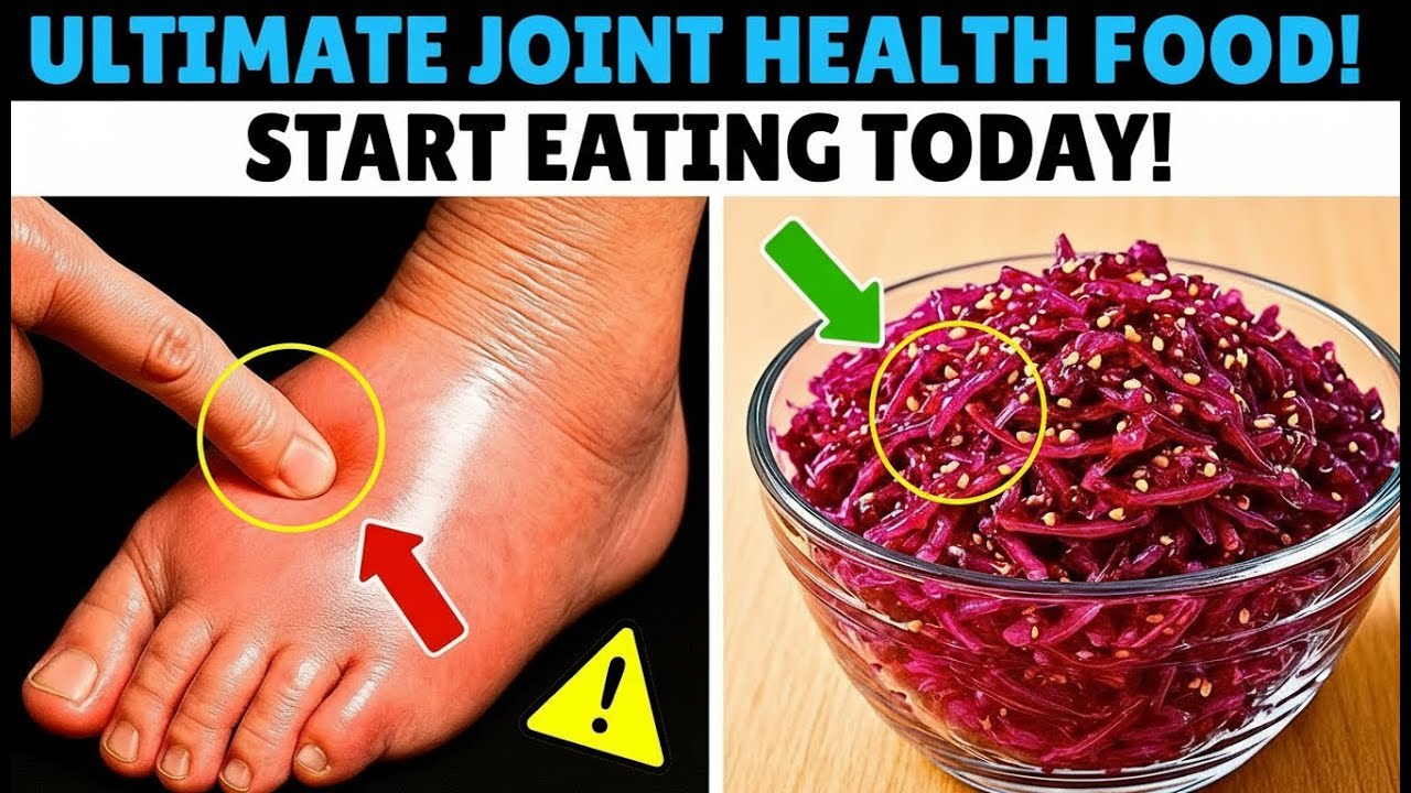 GOODBYE Swelling! 8 Vegetables You MUST Eat to Help Produce Collagen for Your JOINTS |Senior Health