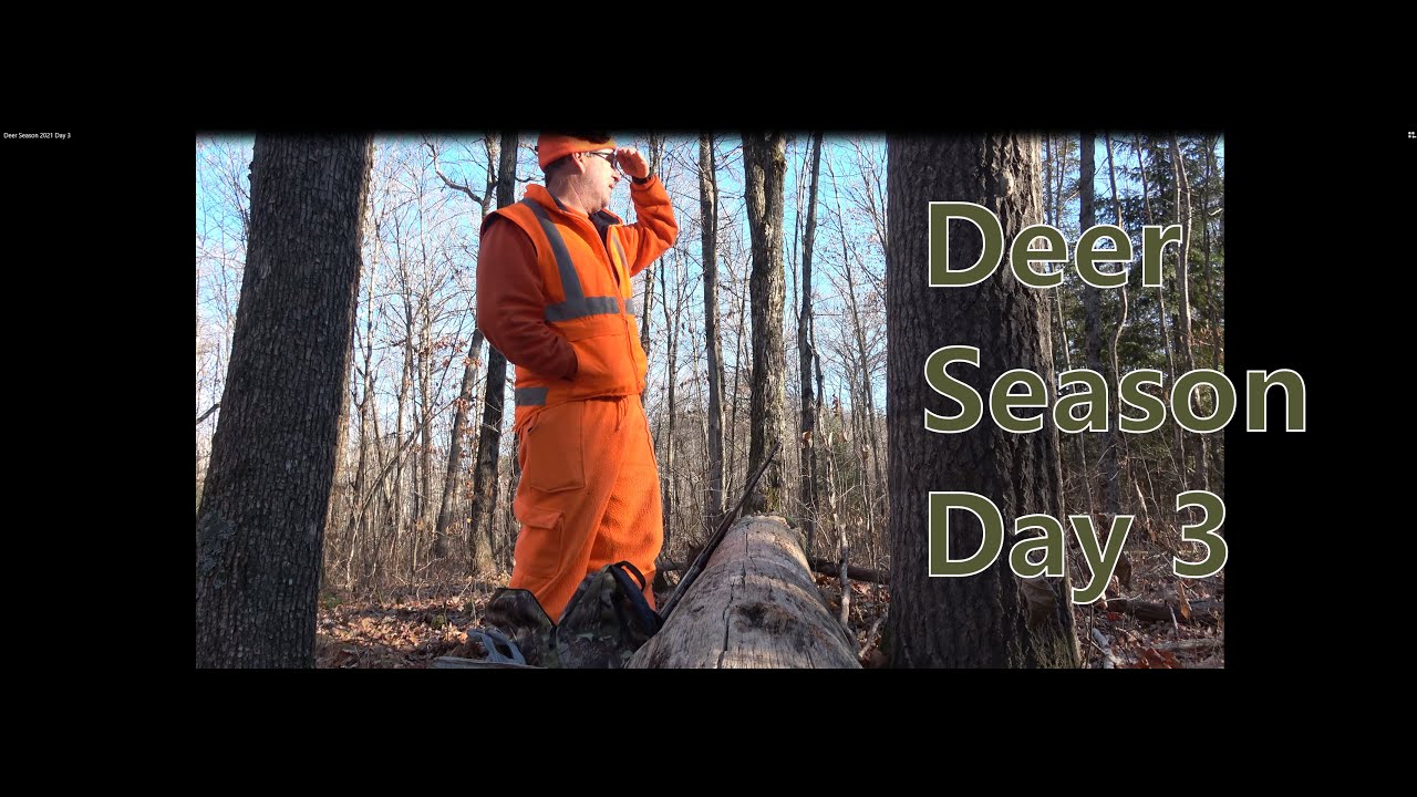 Deer Season 2021 Day 3 YouTube