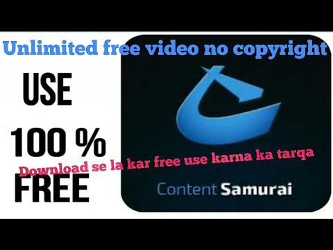 How to use free download content samurai free 2020 english urdu hindi life time free use with tarqa