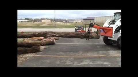 Log Pro USA - Grapple Skidder Demonstration Video