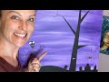 Super Easy Acrylic Halloween Painting for Beginners!!!