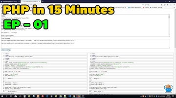 PHP in 15 Minutes EP01 - ระบบค้นหาและแก้ไขข้อผิดพลาด : PHP Debugger
