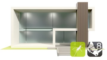 Parametric Design Modern Architecture using Grasshopper for Rhino 3D Design Development Script