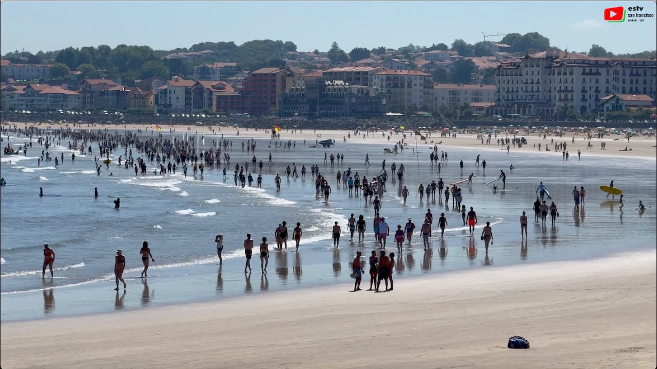 BASQUE COUNTRY  |  Summer in Hendaye  |  San Francisco Euskadi TV  🇺🇸
