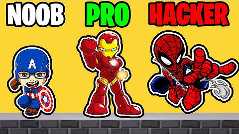 NOOB VS PRO VS HACKER IN HERO INCORP WITH CHOP