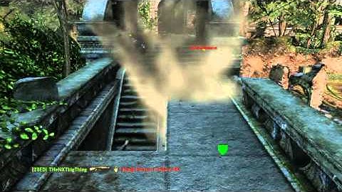 grenade double kill from zipline