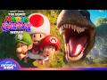 Yoshi Saves Baby Mario Luigi From A DINOSAUR THE SUPER MARIO GALAXY MOVIE