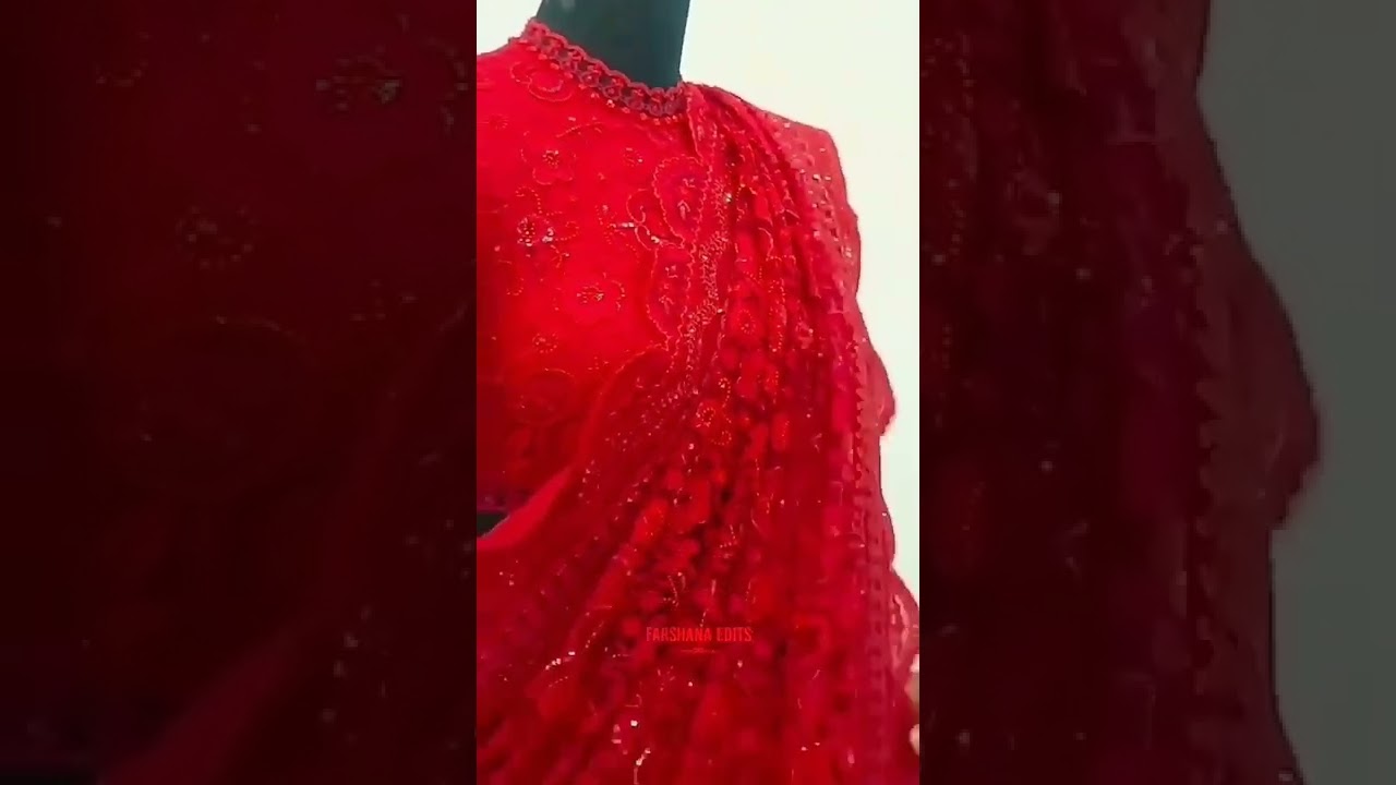 lady super star Nayanthara wedding saree