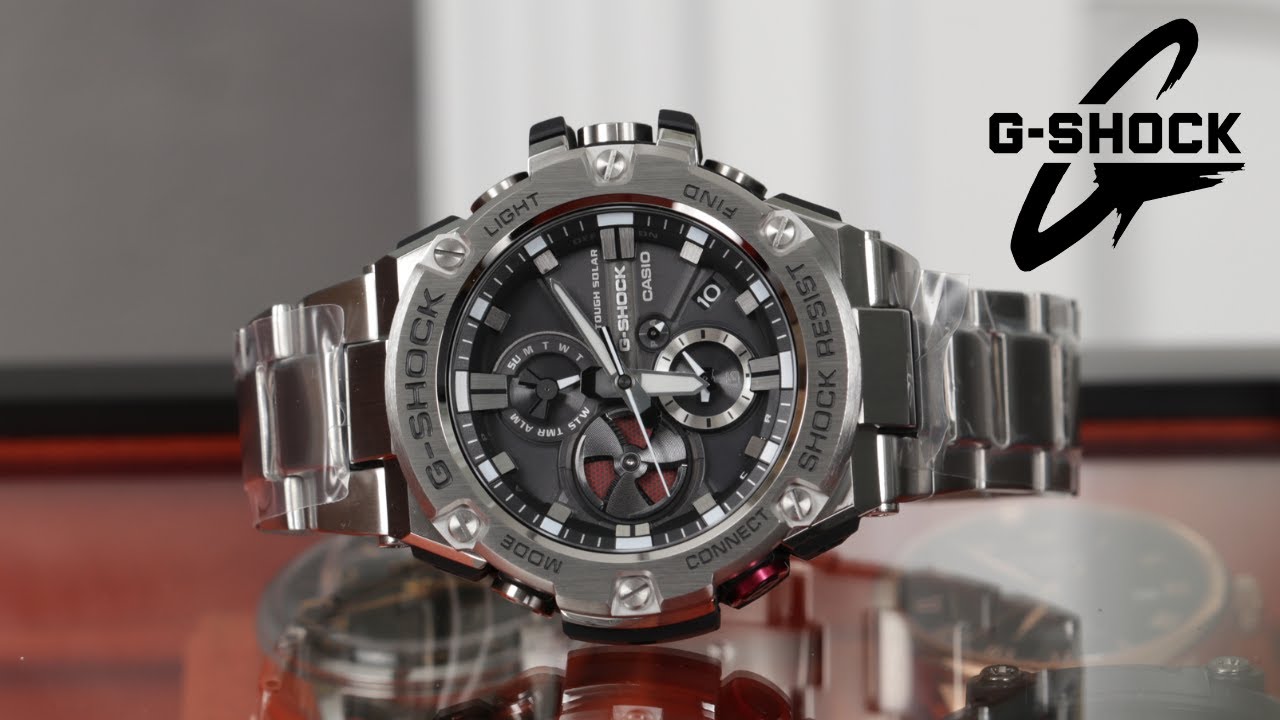Часы Casio G-SHOCK GST-B100D-1AER купить по цене 28 050 грн в