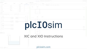 PLC I/O Simulator Tutorial - XIC and XIO Instructions