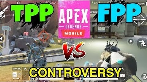 Apex Mobile Tpp vs Fpp Controversy Comes to this end | Apex Legends Mobile