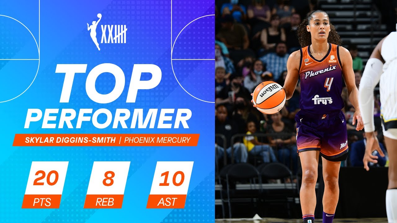 Skylar Diggins-Smith (20 PTS, 10 AST) Has Another Dominant Performance  (August 31, 2021) - YouTube