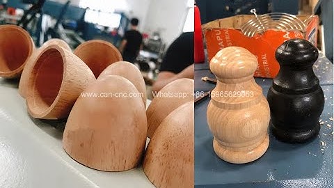 Wooden Hollow Egg Turning Machine and Bamboo Processing Lathe Machine