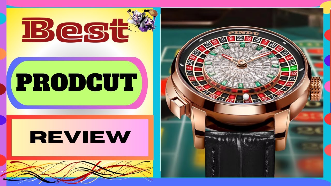 PINDU Design New NH35A Mechanical Watches Men Push Button Turn Russian Roulette Game Sapphire