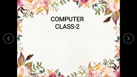 Man Vs Computer Class-2 Chapter-3 Sarbjit
