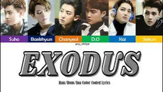 Exo-K (엑소케이) - 'Exodus' Han/Rom/Ina Color Coded Lyrics || Lirik Terjemahan || Sub Indo