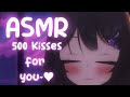 [ASMR] Happy Kissgiving ♥ 500 Kisses for you~ Kisses only