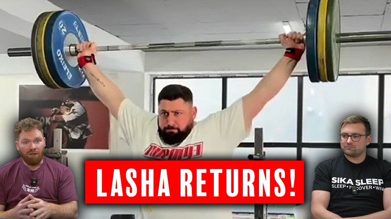 Lasha is BACK but can he hit a 500kg total? - Sika News