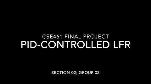 CSE461 || Group-2 || PID-Controlled Line Follower Robot using Webots || Fall2021