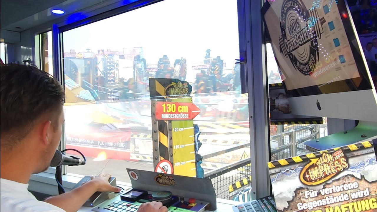 High Impress - Oberschelp (Operator view) Kirmespark am Stadion Essen 2023