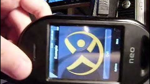 Openmoko - playing with accelerometers