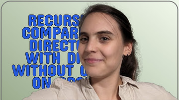 Unix: Recursively compare two directories with diff -r without output on broken links