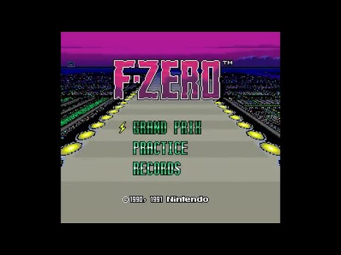 F-Zero – gameplay video