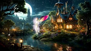 🔴Enchanting Fairy Cottage in the Middle of the Forest - Music & Ambience🌺 Relax Good Night's Sleep 😴