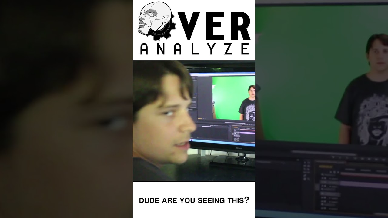 What if your reflection wasn't you in the mirror? #OverAnalyze #creepy #jumpscare #scary #horror