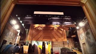 Lyric Opera of Chicago Orchestra Shell Installation Time Lapse