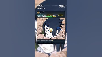 SASUKE AND NARUTO DIDN