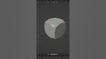 Bevel vertices shortcut #shorts