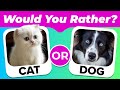 🐶🐱 Would You Rather ...?  Cute Animal Edition 🐣🐬
