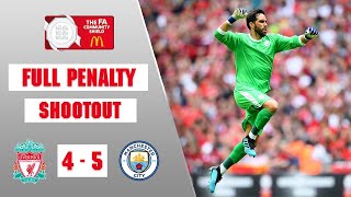 Liverpool vs Manchester City Full Penalty Shootout (4-5) | FA Community Shield 2019 screenshot 4