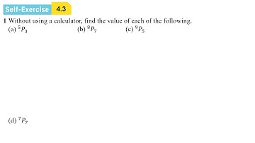 Self-Exercise 4.3 - AddMath Form 5 Chapter 4