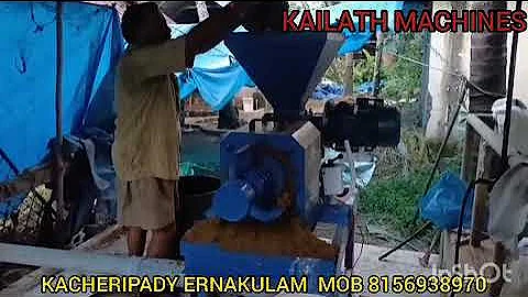 Semi automatic cow dung dewatering machine Mob.8156938970,8129172635