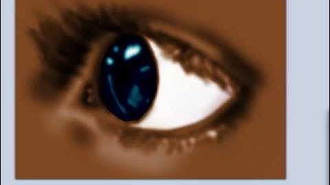 Realistic Eye using Paint.Net