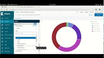 Getting Started with Kibana Dashboard (Part 6)-Create First Visualization Pie Chart Sub Bucket