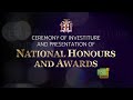 Wreath Laying Salute to our National Heroes | Presentation of National Honours and Awards