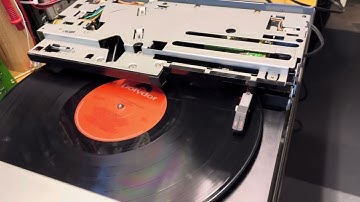 JVC QL-G901 linear tracking turntable demonstration