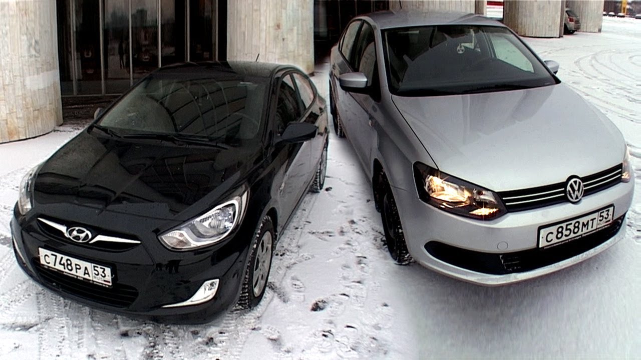 volkswagen polo sedan или hyundai solaris volkswagen polo sedan или hyundai solaris