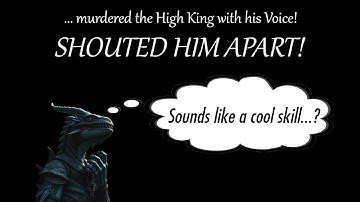 Shout them Apart! [Skyrim mod demo]