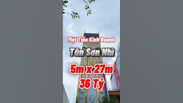 Mặt tiền kinh doanh đường Tân Sơn Nhì, Tân Phú nhà 7 tầng giá 36 tỷ #reels #shorts #xuhuong #bds
