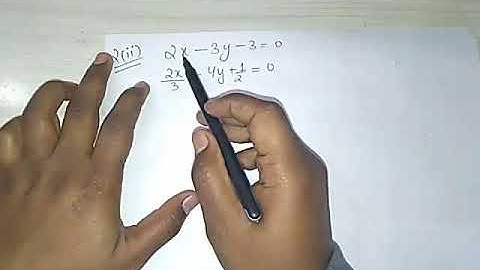 SIMULTANEOUS LINEAR EQUATIONS EXE 5.2 Q2ii
