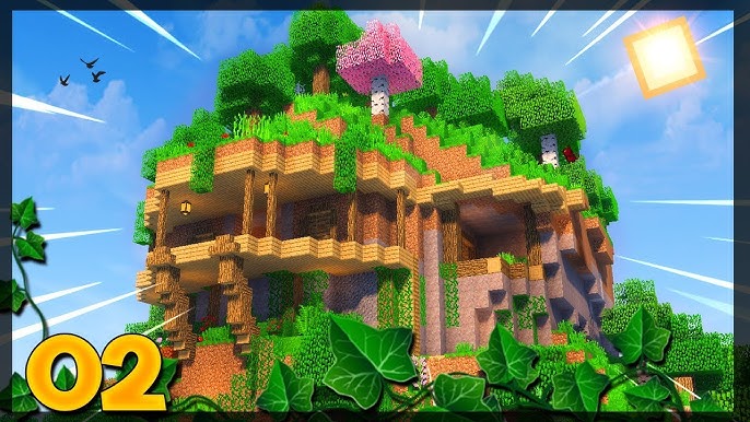 Minecraft: CONSTRUINDO UMA CASA NA MONTANHA - como construir no