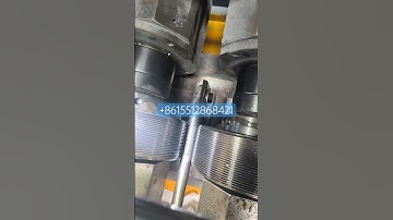 Automatic feeding thread rolling machine threaded rod machine screw thread rolling machine #shorts