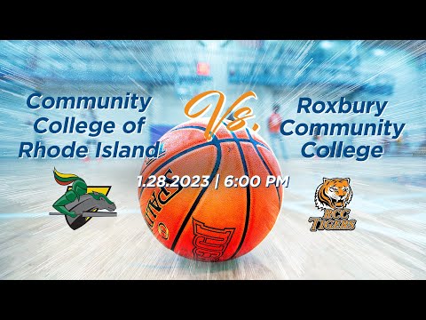RCC Men Basketball -  Community College of Rhode Island vs Roxbury Community College