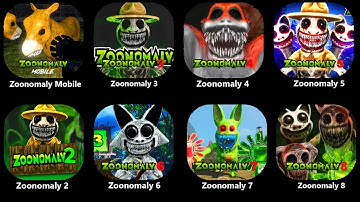 Zoonomaly Mobile,Zoonomaly 2 to 8 Fanmade,Zoonomaly Official GamePlay,Zoonomaly 2-3-4-5 Full Game
