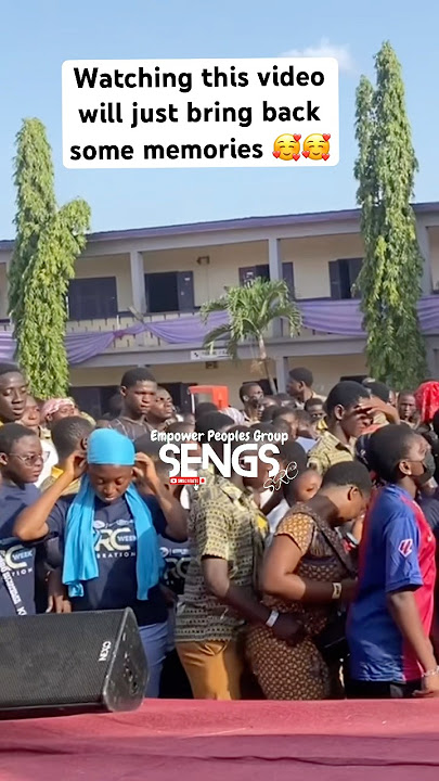 Students celebrate SRC week at Serwaa Nyarko Girls. #shs #subscribe #trending #shorts #highschool